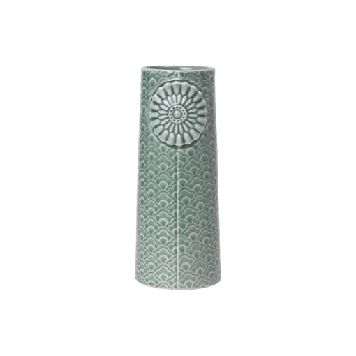 Dottir Nordic Design Pipanella Flower Vase, peacock