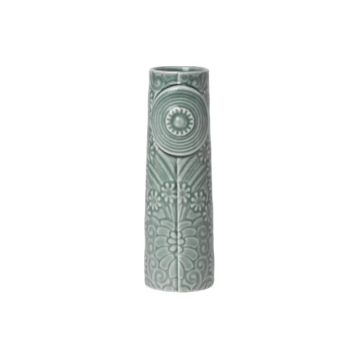 Dottir Nordic Design Pipanella Flower Vase, peacock