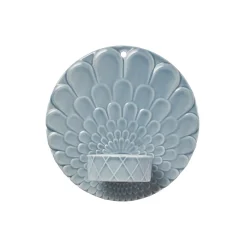 Dottir Nordic Design Pipanella Harlequin væghængt fyrfadsstage, blue/grey