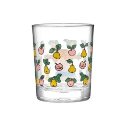 Muurla Pippi drikkeglas frugter