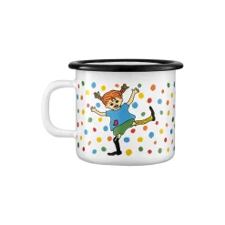 Muurla Pippi emaljekrus, multicolour