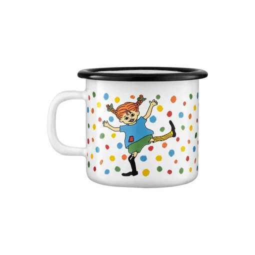 Muurla Pippi emaljekrus, multicolour