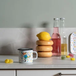 Muurla Pippi emaljekrus, multicolour