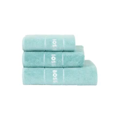 BOSS Home Plain håndklæde, aruba blue