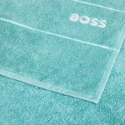 BOSS Home Plain håndklæde, aruba blue