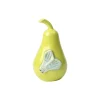 Kähler Poppery Pære med natsværmer figur, apple green/mint