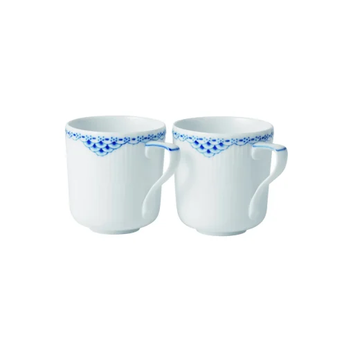 Royal Copenhagen Prinsesse krus 30 cl, 2 stk