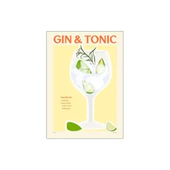Poster & Frame PSTR Gin Tonic