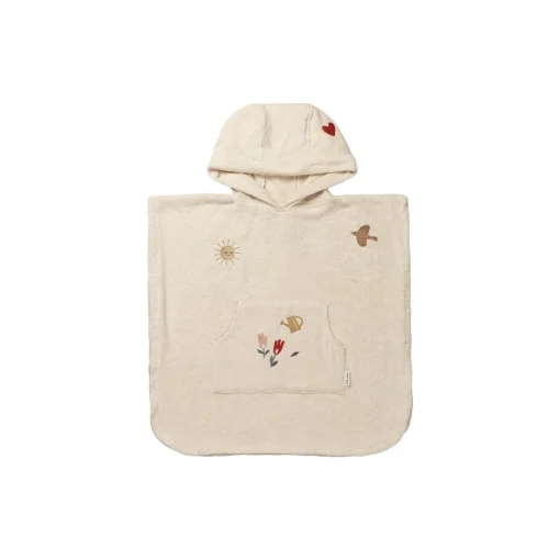 Børn Dear April Puk badeponcho,