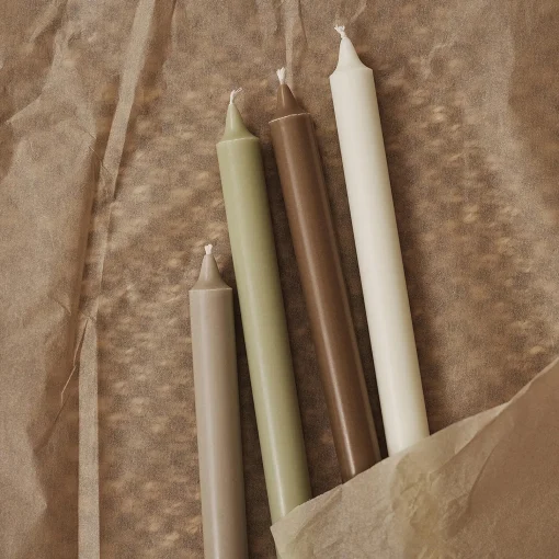 Ferm Living Pure Stearinlys Sæt,