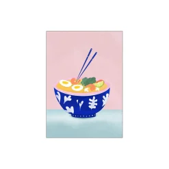 Poster & Frame Ramen Bowl