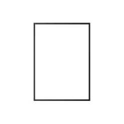 Poster & Frame Ramme, sort