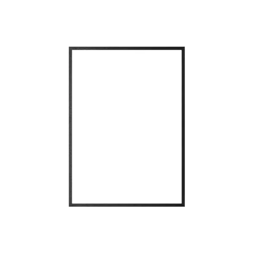 Poster & Frame Ramme, sort