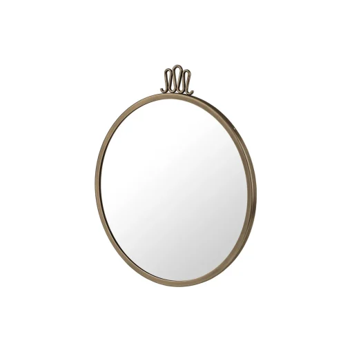 GUBI Randaccio Wall Mirror, antique brass
