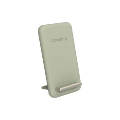 Kreafunk reCHARGE trådløs powerbank, dusty olive
