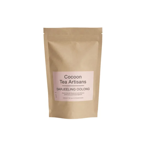Cocoon Tea Artisans Refill Bag, organic darjeeling oolong