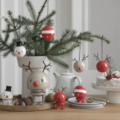 Hoptimist Reindeer Bumble, red