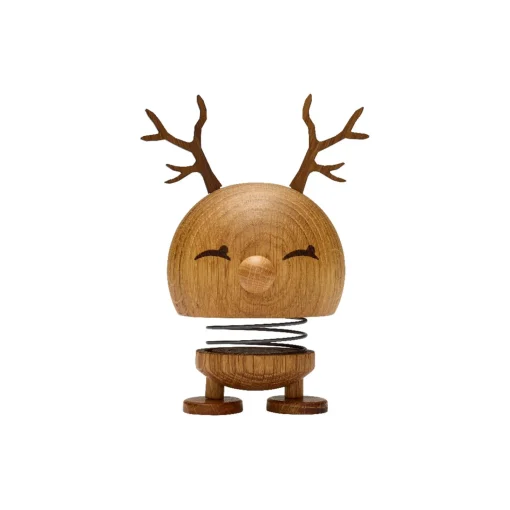 Hoptimist Reindeer Bumble, white