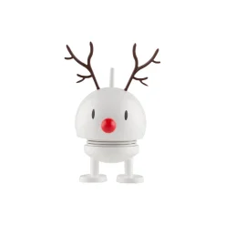 Hoptimist Reindeer Bumble, white