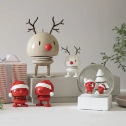Hoptimist Reindeer Bumble, white