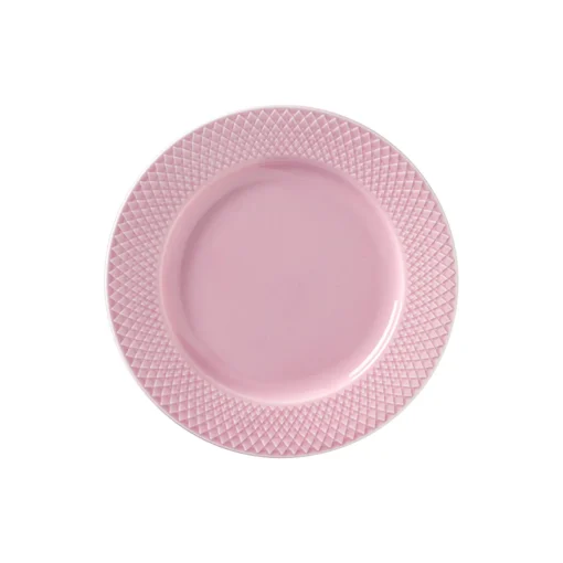Lyngby Porcelæn Rhombe Color frokosttallerken Ø 21 cm,