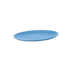 Lyngby Porcelæn Rhombe Color ovalt serveringsfad,