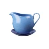 Lyngby Porcelæn Rhombe Color Saucekande, blå