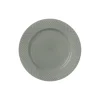 Lyngby Porcelæn Rhombe Earth Frokosttallerken Ø 21 cm, moss