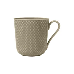 Lyngby Porcelæn Rhombe Earth Krus med hank,