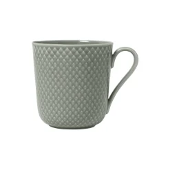 Lyngby Porcelæn Rhombe Earth Krus med hank,