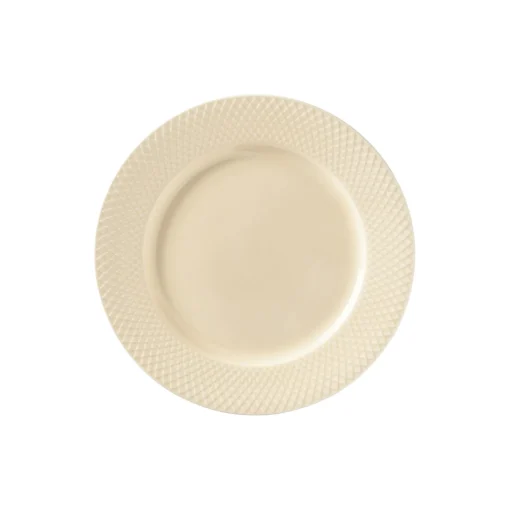 Lyngby Porcelæn Rhombe Earth Middagstallerken Ø 27 cm, marble