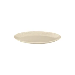Lyngby Porcelæn Rhombe Earth Ovalt serveringsfad,