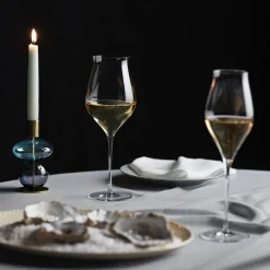 Lyngby Porcelæn Rhombe Earth Ovalt serveringsfad,