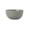 Lyngby Porcelæn Rhombe Earth Skål, moss