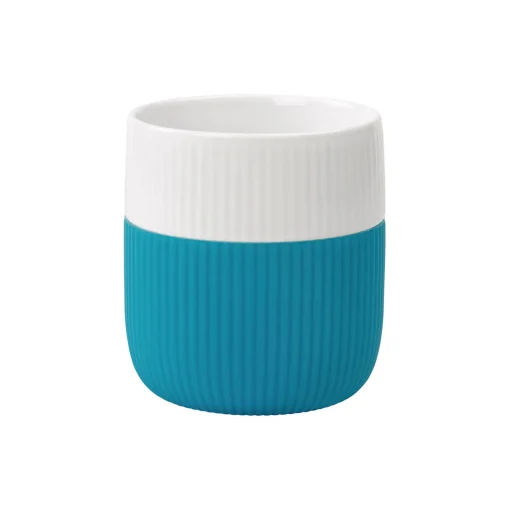 Royal Copenhagen Riflet Contrast krus 35 cl, caribien