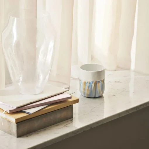 Royal Copenhagen Riflet Contrast Marble Krus 35 cl,