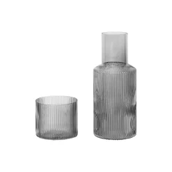 Ferm Living Ripple Carafe Set Small,