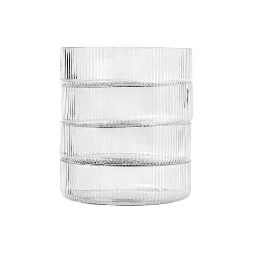 Ferm Living Ripple Serving Bowls 4 pcs