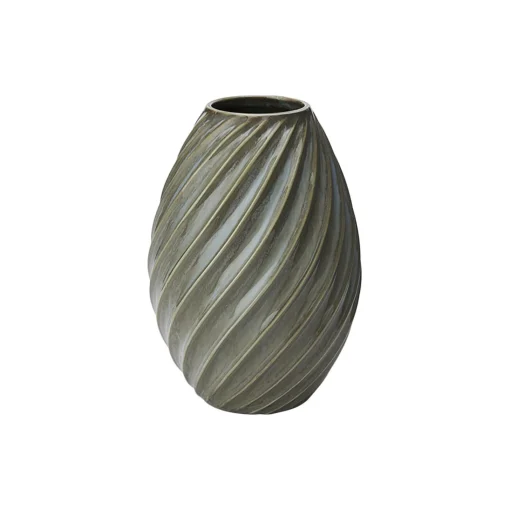 Morsø River vase, gråblå
