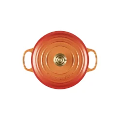 Le Creuset Rund Jubilæumsgryde Ø 24 cm, flamme dorée