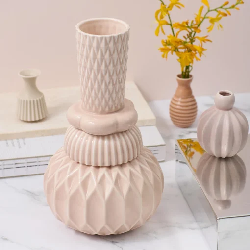 Dottir Nordic Design Samsurium Honkadonka vase, rosa