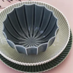 Dottir Nordic Design Samsurium Plate middagstallerken Ø 27 cm, green
