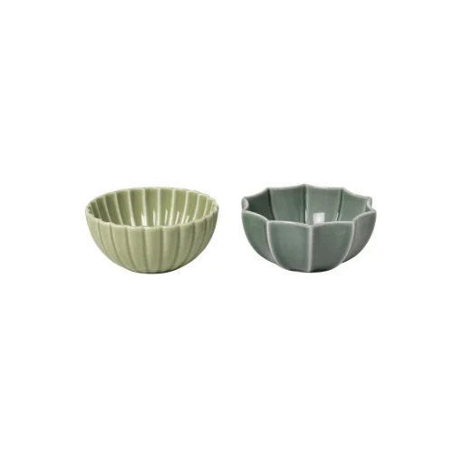 Dottir Nordic Design Samsurium sæt af 2 mini skåle, wasabi & spruce