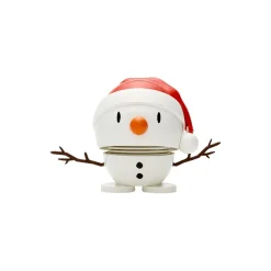 Hoptimist Santa Snowman, white
