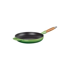Le Creuset Signature stegepande med træhåndtag Ø 28 cm,