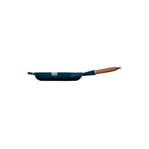 Le Creuset Signature stegepande med træhåndtag Ø 28 cm,
