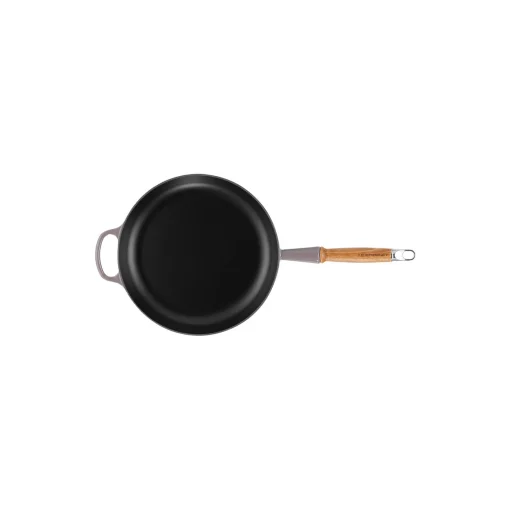 Le Creuset Signature stegepande med træhåndtag Ø 28 cm,