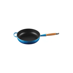 Le Creuset Signature stegepande med træhåndtag Ø 28 cm,
