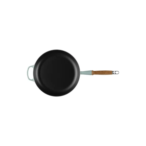 Le Creuset Signature stegepande med træhåndtag Ø 28 cm,