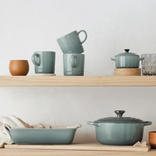 Le Creuset Signature stegepande med træhåndtag Ø 28 cm,